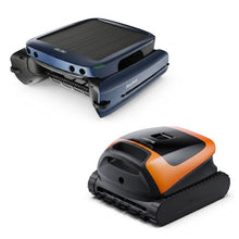 Beatbot Sora 30 Cordless Robotic Pool Vacuum Cleaner with iSkim Solar Powered Pool Skimmer, Cleans Floor, Walls, Waterline and Surface-Vibrant Orange & Blue