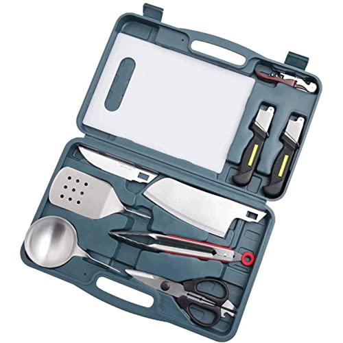 Heavy Duty BBQ Grill Tools Set,Stainless Steel Barbecue Tool Set Barbecue Accessory Set,Heavy Duty BBQ Accessories with Carrying Case, Ideal for Camping, Kitchen