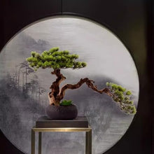 YXIANG56Q Fake Plants Chinese Zen Simulation Tree Entrance Desk Soft Decorations Greenery Bonsai Tea Table Ornaments Bonsai Tree, yuqing2022