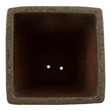 Emissary Bubble Yellow Stoneware Square Planter 17in x 31.5in
