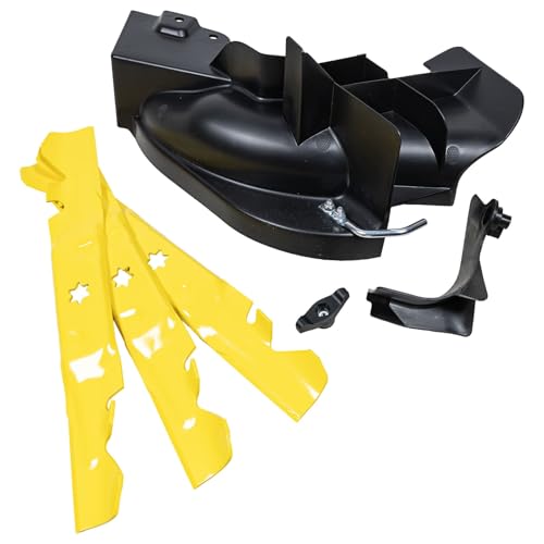GENTERUN Universal 54" Xtreme Mulch Kit - Replacement Part #19A30042GFP with 6-Point Star - 1-Pack
