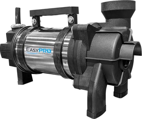 EasyPro HTH750-100 Stainless Steel Horizontal Submersible Pump 7000GPH 115v