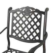 GDFStudio Outdoor Aluminum Bar Set with Shiny Copper Finish