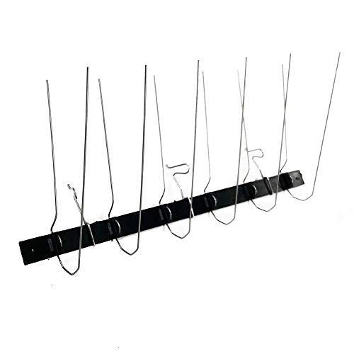 Bird Barrier Gutter-Point Stainless Steel Bird Spikes for Gutters, 50-Pack