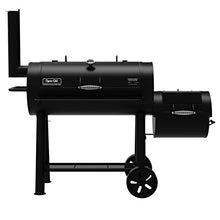 Dyna-Glo Signature Series DGSS962CBO-D Barrel Charcoal Grill with Side Firebox Black Powder Coat