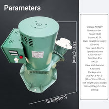 EQCOTWEA 10KW Turbine Hydroelectric Generator Off-Grid Water Power 220V