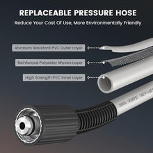 Giraffe Tools Retractable Wall Mounted Pressure Washer Plus with 100FT Hose