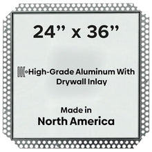 Best 24" x 36" Drywall Inlay Access Panel - Flush Aluminum Access Door with 5/8" Drywall Insert, Mud-in Flange, Welded Frame, Removable Hatch, Touch Latches, BA-IVHDF