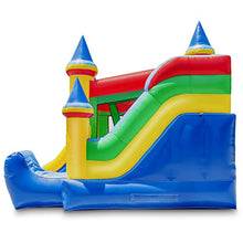 Cloud 9 Commercial Grade Castle Bounce House with Slide Multicolor