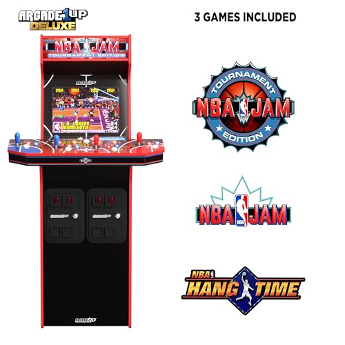 ARCADE1UP NBA Jam 30th Anniversary Deluxe Arcade Machine Multi