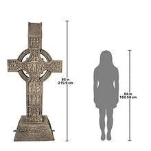 Design Toscano Muiredach High Celtic Cross Grand Scale Statue Gothic Stone