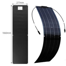 MDYHY 50/100w Solar Battery Charger(40a/60a Controller), 2-in-1 Cable Solar Panel Kit, High Efficiency Solar Panel Kit, for Garage, Rv, Roof, Yacht, Boat,A