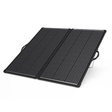 ACOPOWER 200W Mono Lightweight Portable Solar Panel Kit, 200 Watt Solar Suitcase, Waterproof 20A 12V LCD Charge Controller for Camping , RV, Black