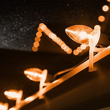 Set of 500 Holiday Lighting Outlet C9 LED Christmas Lights | Orange C9 LED Filament Lights | C9 Christmas Light Bulbs for Indoor & Outdoor Use | Traditional C9 LED Christmas Lights