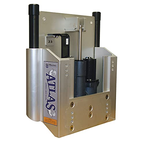 T-H Marine Atlas Hydraulic Heavy-Duty Jack Plate 10" Setback Silver