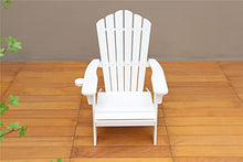 Folding Adirondack Chairs Patio Chairs Lawn Chair Outdoor Chairs with Cup Holder Weather Resistant for Patio Deck Garden, Backyard Deck, Fire Pit & Lawn Furniture Porch and Seating (Black) (White)