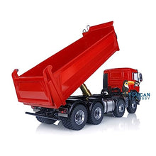 TOUCAN RC HOBBY Lesu 8X8 Hydraulic Rc Dumper Truck Model Red