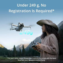 DJI Mini 4 Pro Folding Drone Fly More Combo Plus 4K HDR White