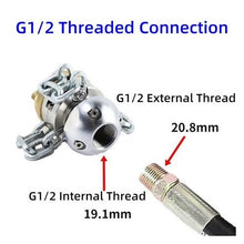 Arionyx G1/2 Internal Thread High Pressure Cleaning Machine Rotating Nozzle, Sewer Drainage Cleaning Nozzle Pipeline Cleaning Tool 40~130L(200Bar80L)