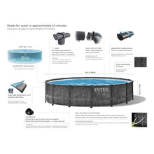 INTEX 16ft x 48in Greywood UltraXTR Frame Above Ground Swimming Pool Set
