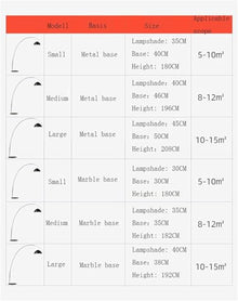 Floor Lamp，Floor Lamp for Living Room， Vertical Three-Dimensional Table Lamp (excluding Light Source) Standing Lamps(Metal Base,Large)