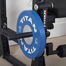 Titan Fitness Plate-Loaded Leg Curl and Extension Attachment Black
