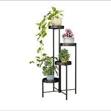 MIIKHI Metal 4 Tier Plant Stands,indoor Flower Stand Floor-standing,metal Iron Flower Pot Stand,for Indoor Outdoor