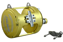 EAT MY TACKLE 80W 2-Speed Reel Tournament Edition Straight Rod Blue