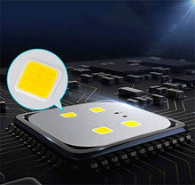 ZGHD Home Floodlight, High Power Super Bright Explosion Proof Spotlight Construction Site Projection Light IP66/65, Rechargeable Work Light (Color:Warm Light, Size:1000W)