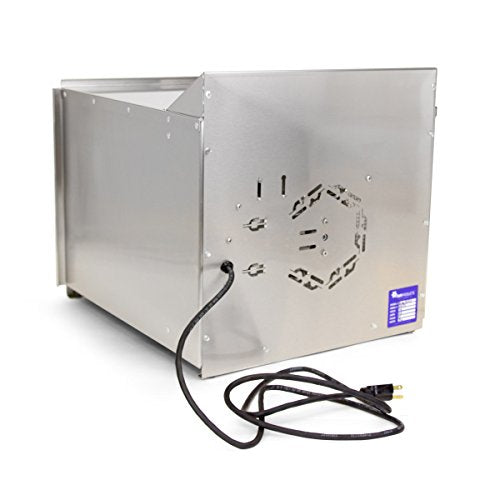TSM Products Stainless Steel Food Dehydrator with 10 Shelves Silver