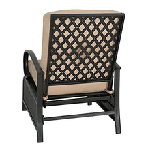 Patio Tree Adjustable 2-Piece Lounge Chair Recliner Sofa with Removable Cushion Beige