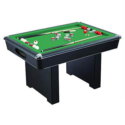 Hathaway Renegade 54-In Slate Bumper Pool Table Black/Green