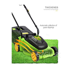 1600W High-Power Commercial Electric Lawn Mower Lawn Machine Small Lawn Mower Multi-Function Hand-Push Weeder for DIY Use
