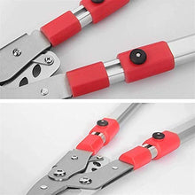 Handheld Extendable Garden Shears Telescopic Anvil Lopper Fruit Tree Pruning Steel SK5 High Branch Shears Garden Trimming Tools Thick Branches Scissors