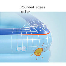 Full-Sized Inflatable Lounge Pool Household Adult Inflatable Bathtub 1-7 People Use Independent Layered Airbag Height Adjustable Backyard Water Party