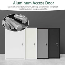 Vibeo Large Wall Access Panel, Air Conditioning Access Door, Metal Plumbing Service Door, Hydrant Hidden Door, Insulation Attic Access Door(Dark Gray,28x47in/700x1200mm)