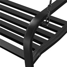 JIIPOREGJ Outdoor Park Garden Benches Hanging Iron Porch Swing for Outdoor Garden Courtyard Swing Yard Furniture