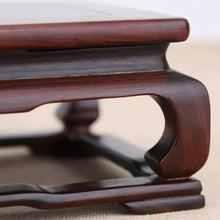 QUANGJN Pcs Plants Saucers Base Solid Wood Bracket Vase Bonsai Base Crafts Ornaments Plant Pot Saucers,