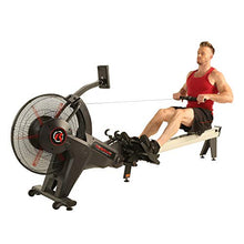 RESOLVE FITNESS R1 Commercial Dual Drive Rower Gray Red Black