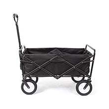 WAFEOGK Folding Garden Outdoor Park Utility Wagon Picnic Camping Cart with Replaceable Cover (Standard Size 8" Wheels)