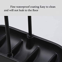 Muteiki Umbrella Umbrella Stands Creative Leather,Umbrella Stand Sunshade Base Household Iron Umbrella Hotel Stand Umbrella Holder Rack/Black/53 * 25 * 10Cm