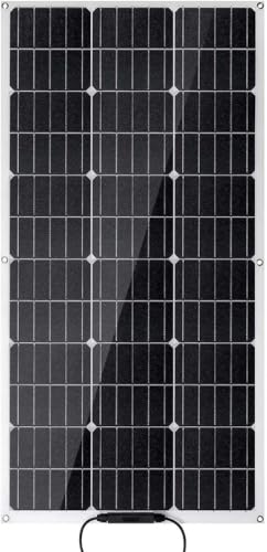 KZZAAO 2000W Solar Panel Flexible Solar Cell 18V ETFE DIY Cable Waterproof Outdoor Car RV Rechargeable Power System for Car RY