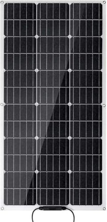 KZZAAO 2000W Solar Panel Flexible Solar Cell 18V ETFE DIY Cable Waterproof Outdoor Car RV Rechargeable Power System for Car RY