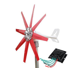 AISINILALAO 20000W Ultra-Quiet Vertical Axis Wind Turbine Generator Kit,12V 24V 48V Silent Home Wind Power System with MPPT Controller Tower for Roof/Yard,24v
