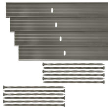Dreamscape E-Z Edge Aluminum Landscape 72' Edging Kit, 12 Strips, 6' Each