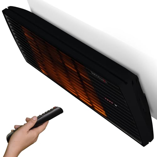 Heatscope Spot 1600W Radiant Infrared Heater (Black)