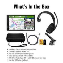 Garmin dezl OTR620 GPS Truck Navigator 6-Inch Touchscreen Black Bundle with Headset and Accessories
