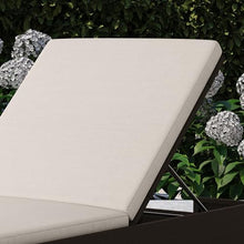 Homestyles Palm Springs Outdoor Chaise Lounge 1 Seat Beige/Brown