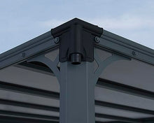 Palram Canopia Milano 10x10 Gazebo Gray/Bronze