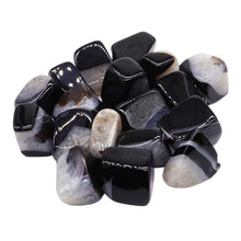 Pebbles Natural Carnelian Evil Eye Red Black Agate Gravel Specimen Square Polished Healing Stone Reiki for Aquarium Fish Tank Home Decor(Color33,1000g)